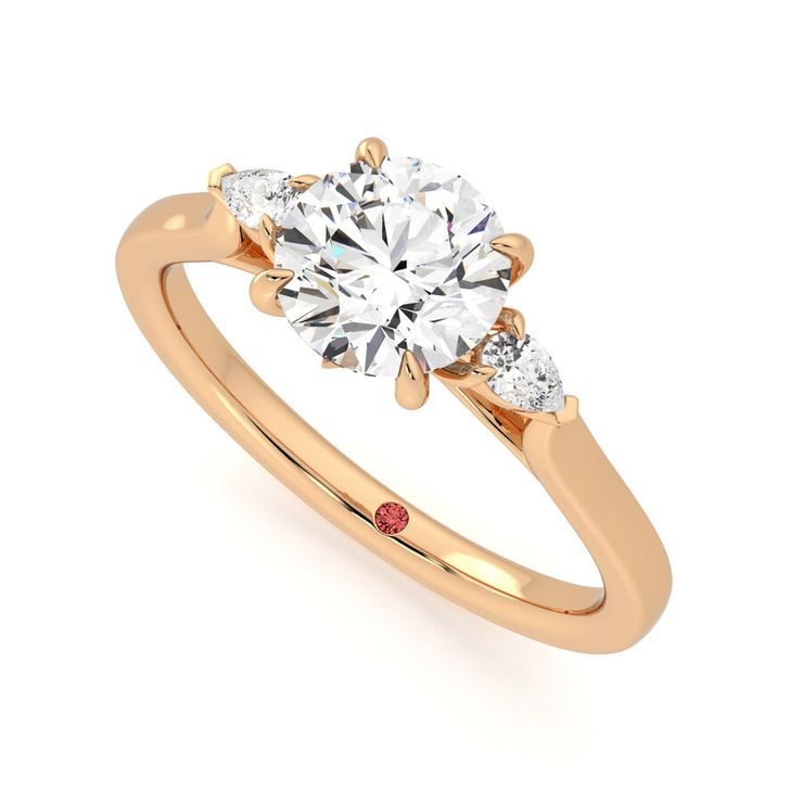 Taylor & Hart Faith Round Engagement Ring 0