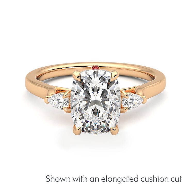Taylor & Hart Faith Cushion Engagement Ring 1