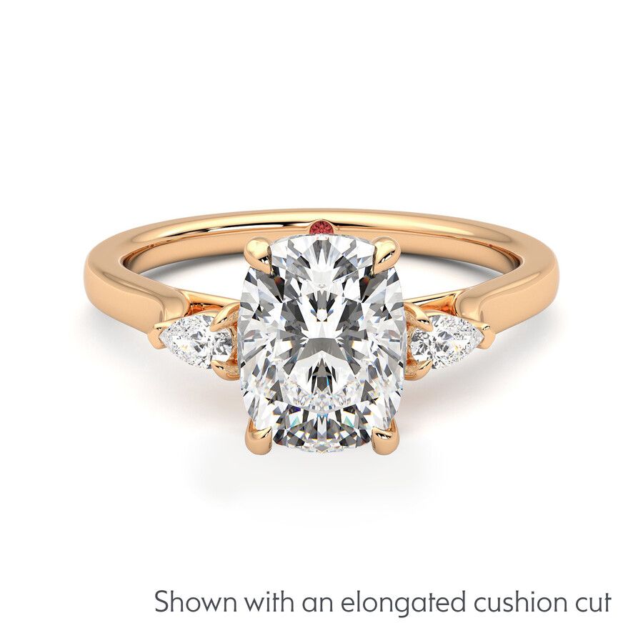 Taylor & Hart Faith Cushion Engagement Ring 2