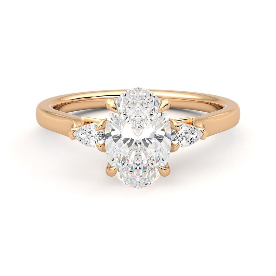 Taylor & Hart Faith Oval Engagement Ring 0