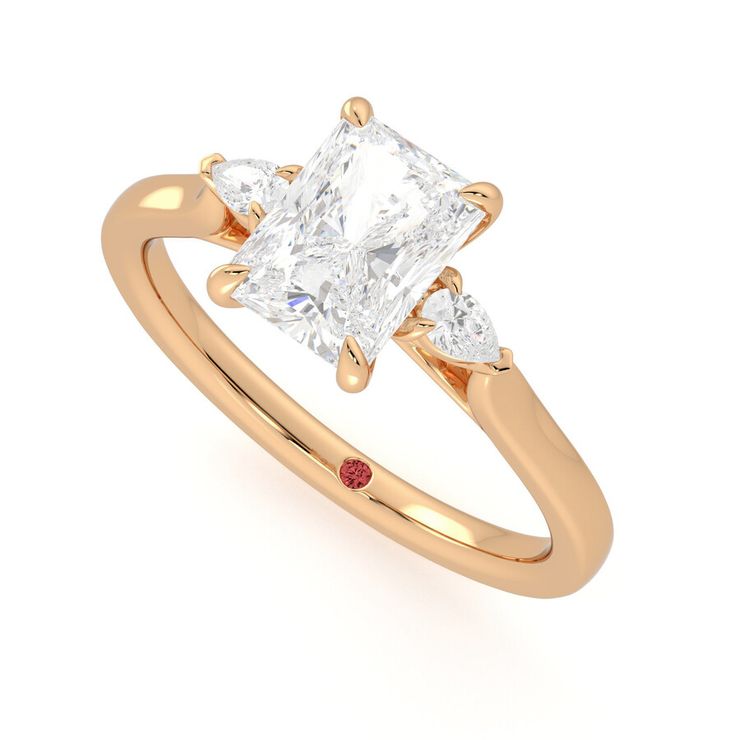 Taylor & Hart Faith Radiant Engagement Ring 0