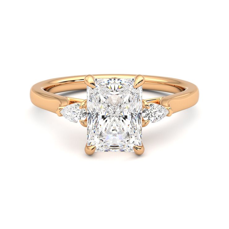 Taylor & Hart Faith Radiant Engagement Ring 0