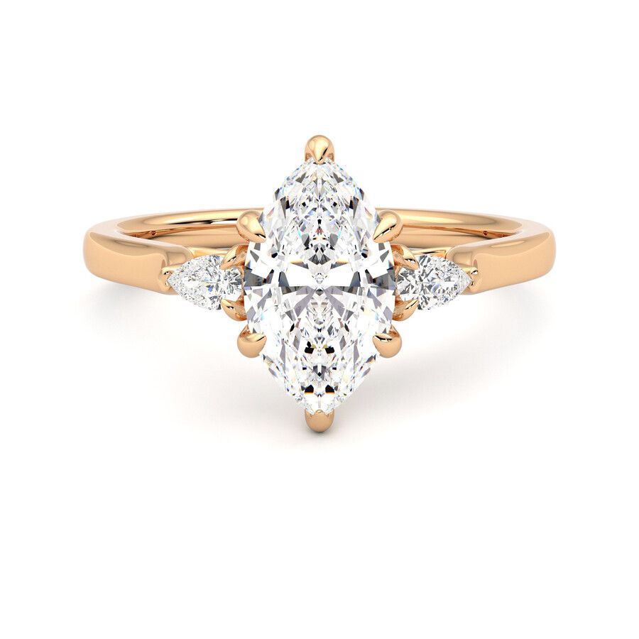 Taylor & Hart Faith Marquise Engagement Ring 0