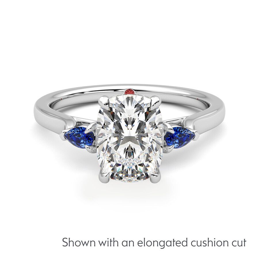 Taylor & Hart Faith Cushion Engagement Ring 3