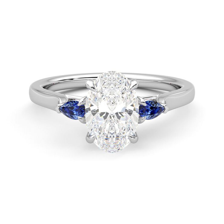 Taylor & Hart Faith Oval Engagement Ring 0