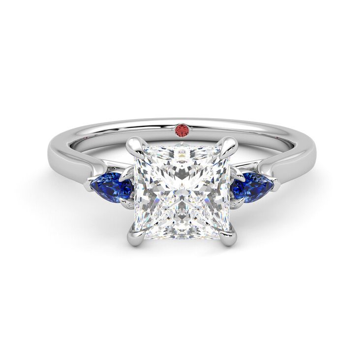 Taylor & Hart Faith Princess Engagement Ring 0