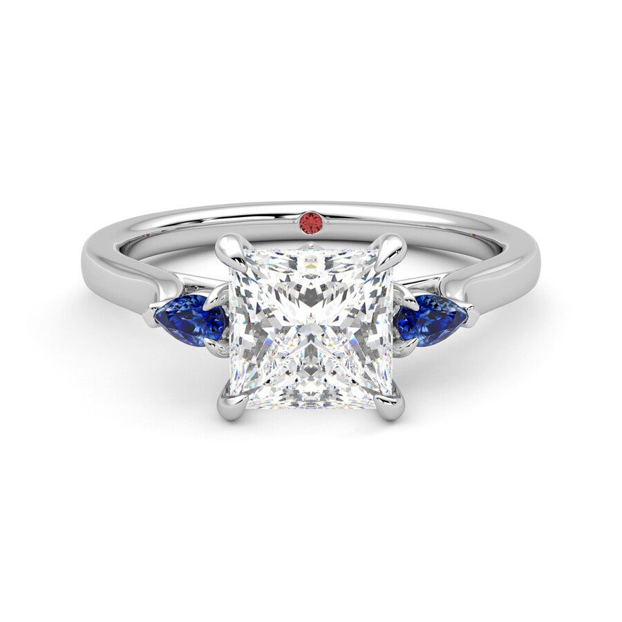 Taylor & Hart Faith Princess Engagement Ring 2