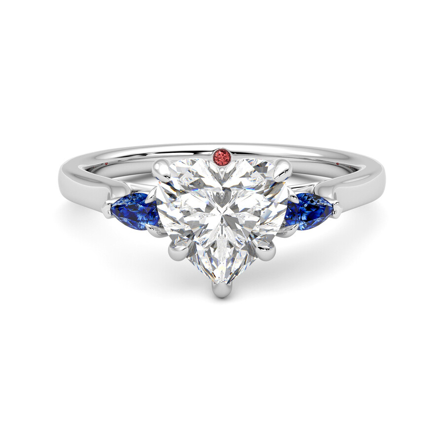 33 Unique Heart Engagement Rings | Heart engagement rings, Heart shaped  engagement rings, Heart wedding rings