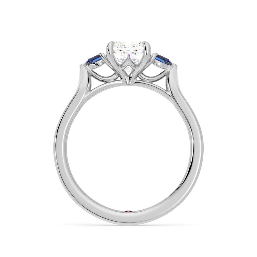 Taylor & Hart Faith Cushion Engagement Ring 1