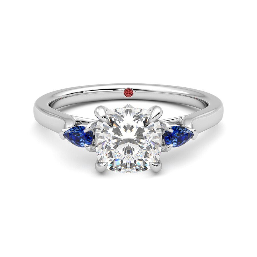 Taylor & Hart Faith Cushion Engagement Ring 2