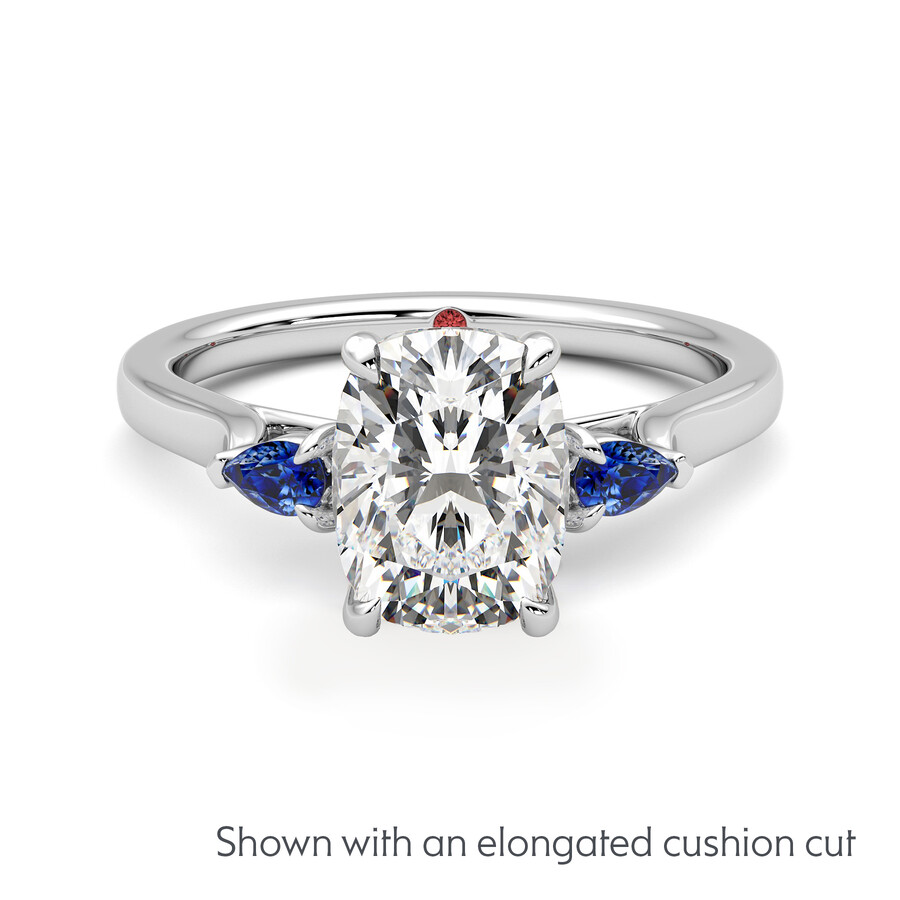 Taylor & Hart Faith Cushion Engagement Ring 1