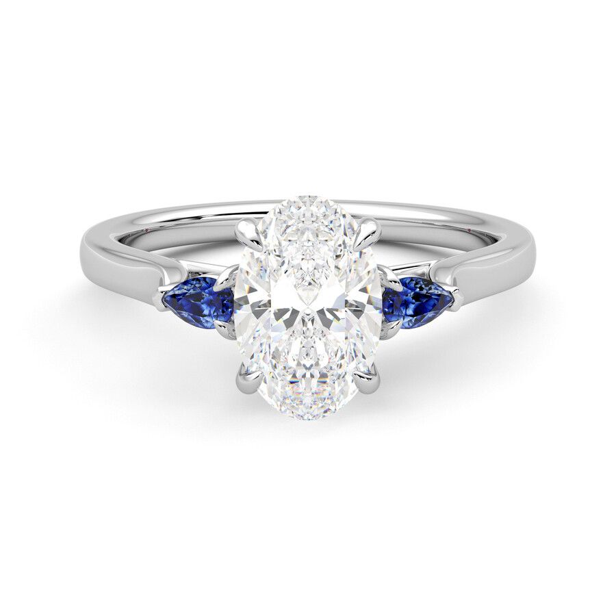 Taylor & Hart Faith Oval Engagement Ring 0