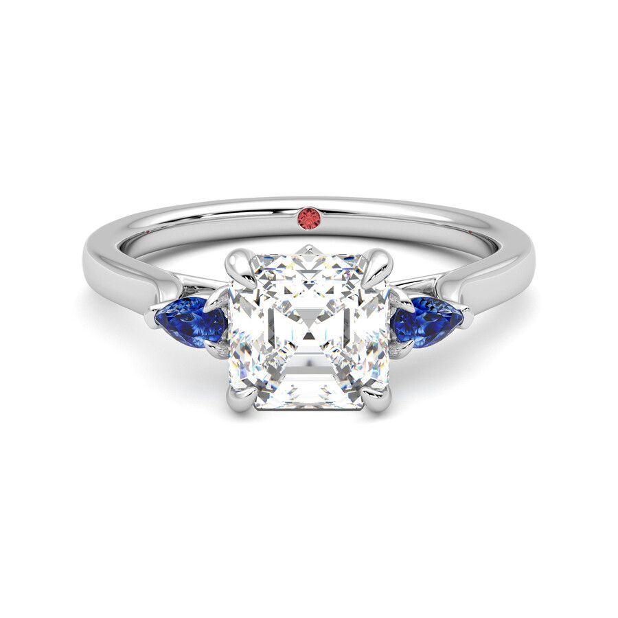 Taylor & Hart Faith Asscher Engagement Ring 2