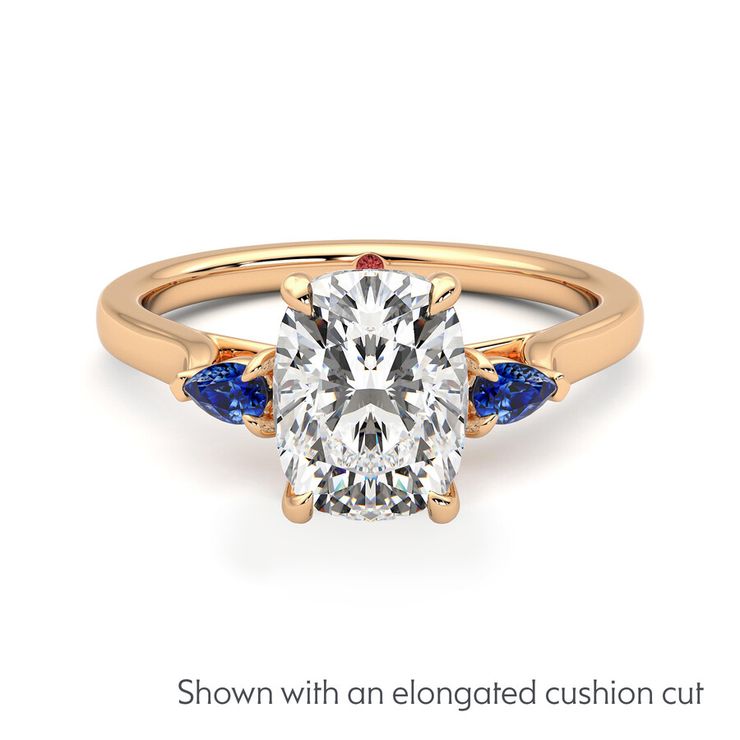 Taylor & Hart Faith Cushion Engagement Ring 1