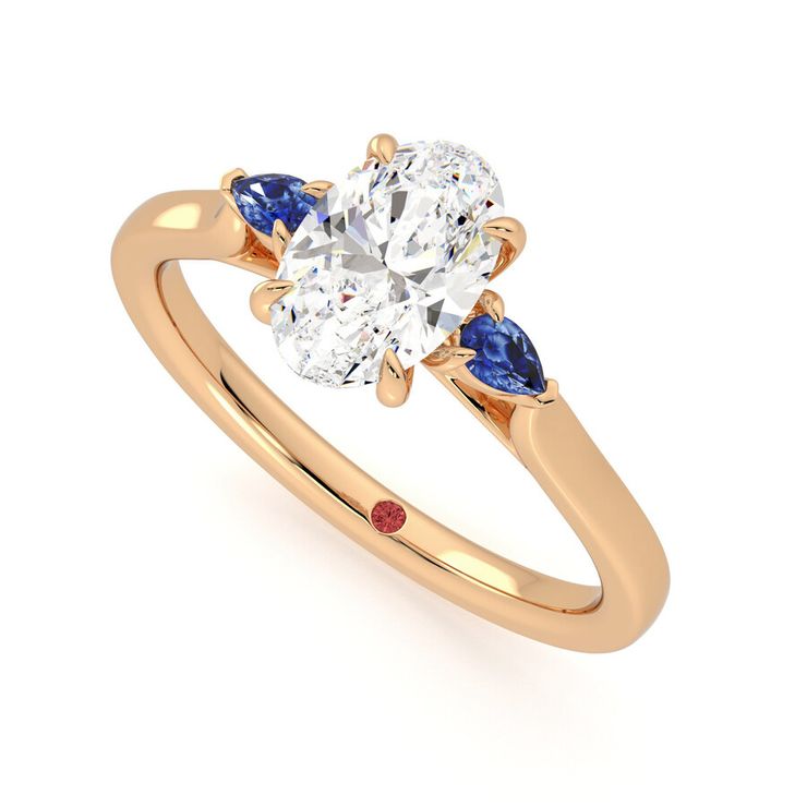 Taylor & Hart Faith Oval Engagement Ring 0