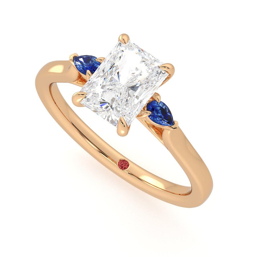 Taylor & Hart Faith Radiant Engagement Ring 0