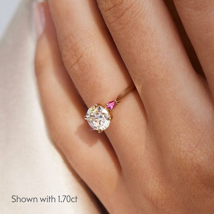 Taylor & Hart Faith Round Engagement Ring 5