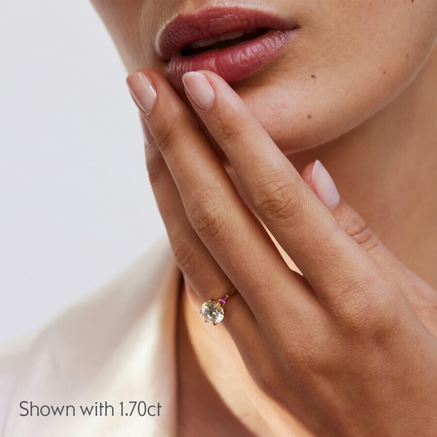 Taylor & Hart Faith Round Engagement Ring 4