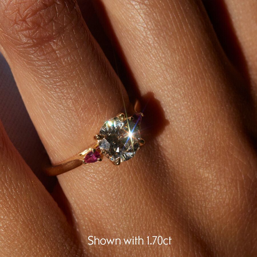Taylor & Hart Faith Round Engagement Ring 6