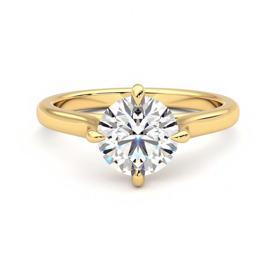 Taylor & Hart Joy Round Engagement Ring 0