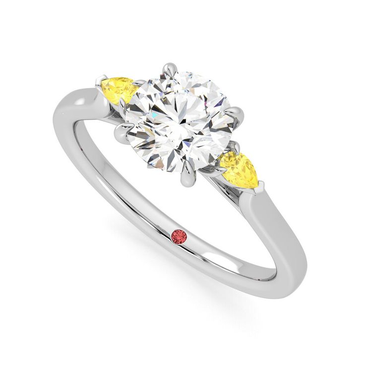 Taylor & Hart Faith Round Engagement Ring 0