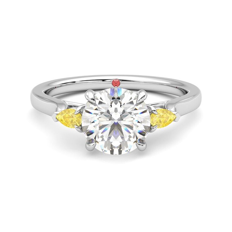 Taylor & Hart Faith Round Engagement Ring 0