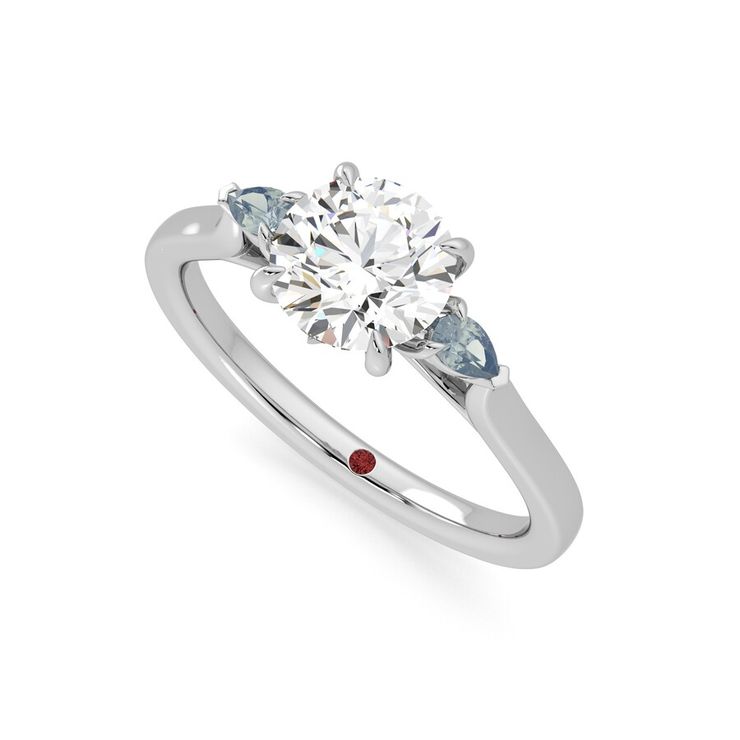 Taylor & Hart Faith Round Engagement Ring 0