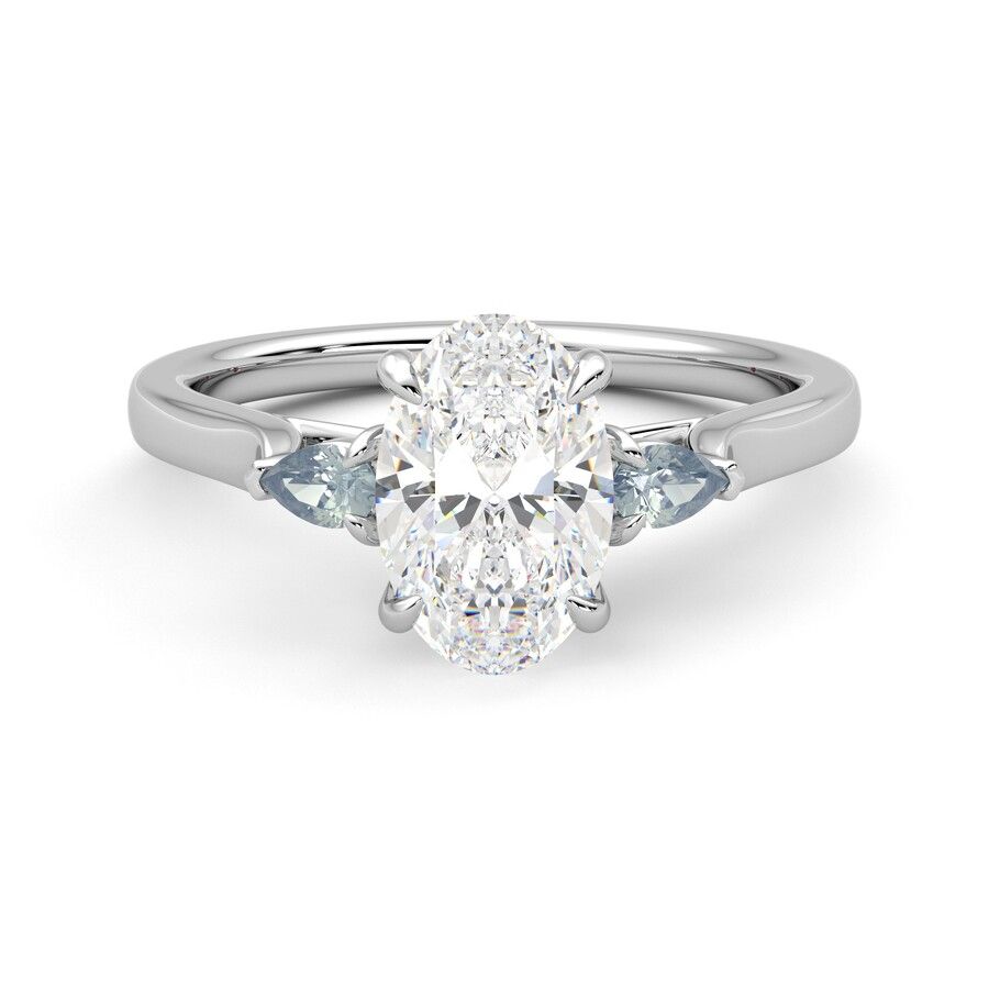 Taylor & Hart Faith Oval Engagement Ring 2