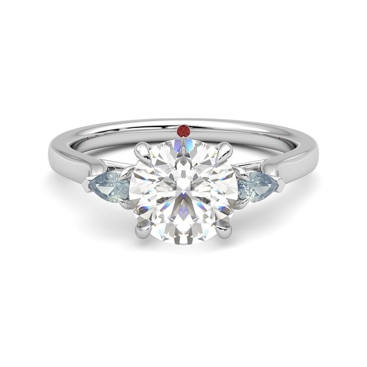 Taylor & Hart Faith Round Engagement Ring 0