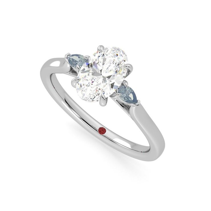 Taylor & Hart Faith Oval Engagement Ring 0