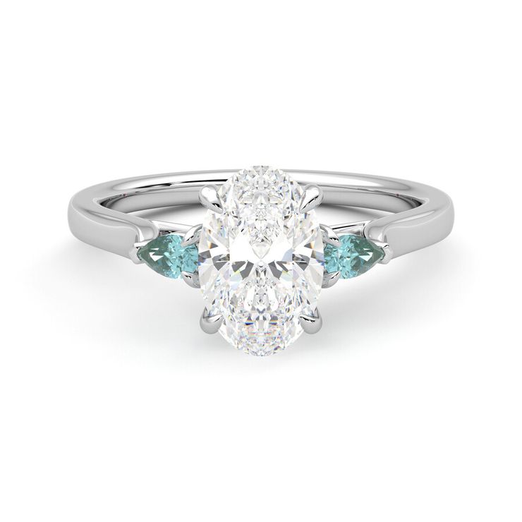 Taylor & Hart Faith Oval Engagement Ring 0