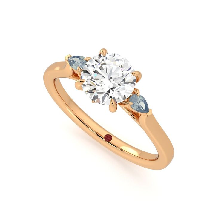 Taylor & Hart Faith Round Engagement Ring 0