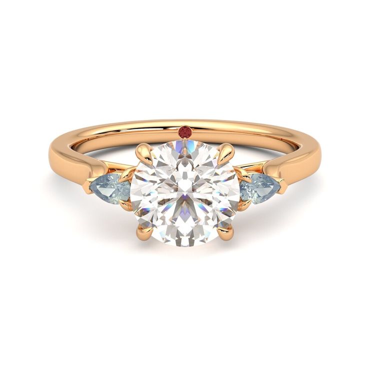 Taylor & Hart Faith Round Engagement Ring 0