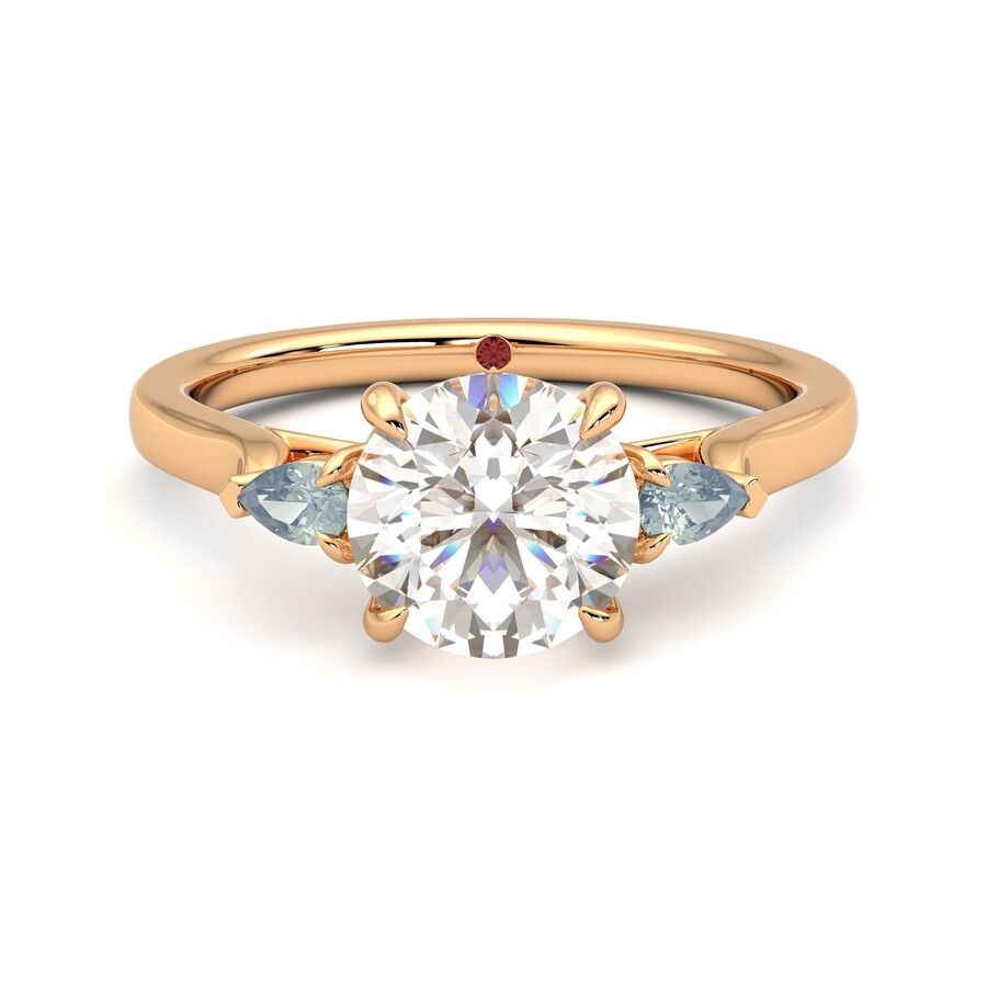 Taylor & Hart Faith Round Engagement Ring 2