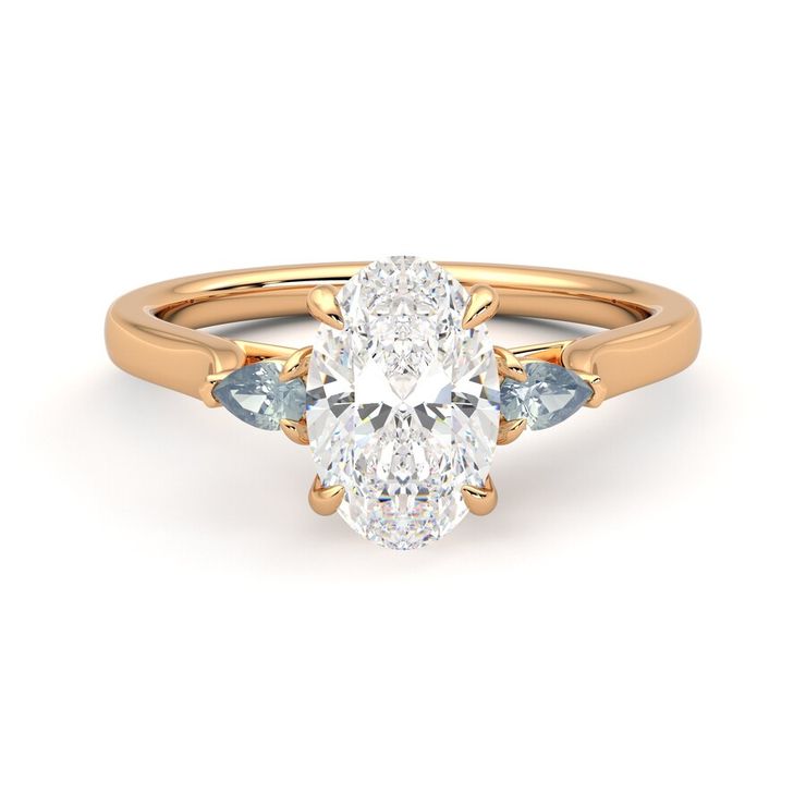 Taylor & Hart Faith Oval Engagement Ring 0