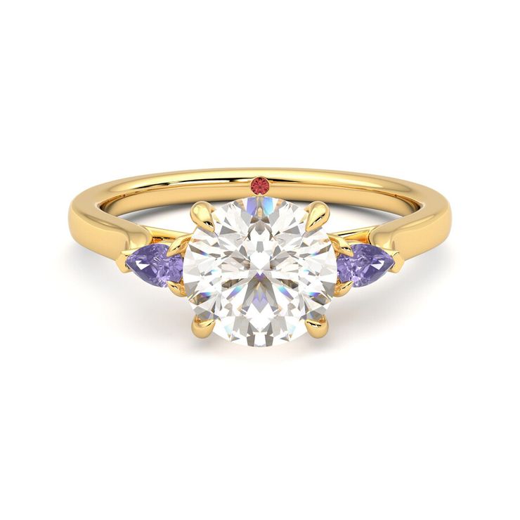 Taylor & Hart Faith Round Engagement Ring 0