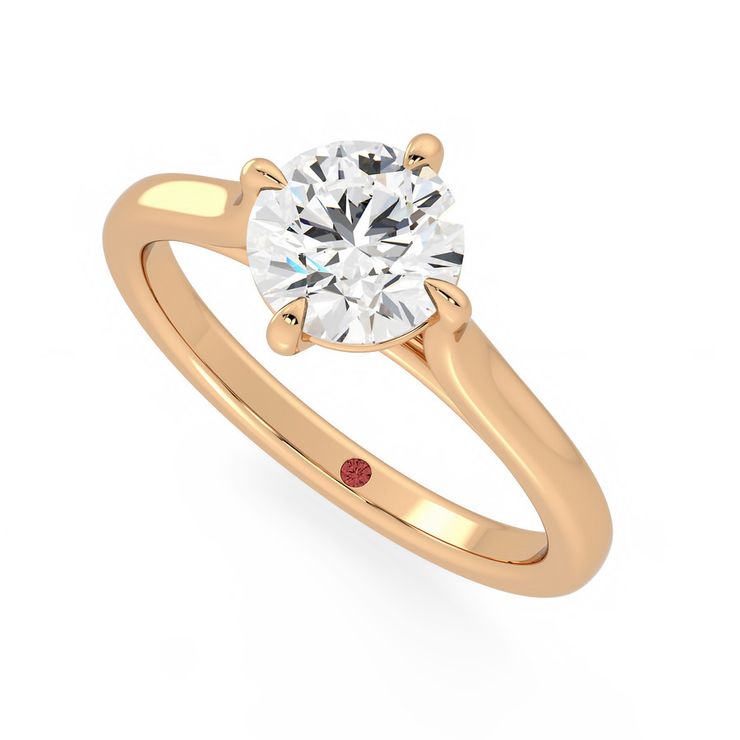 Taylor & Hart Joy Round Engagement Ring 0