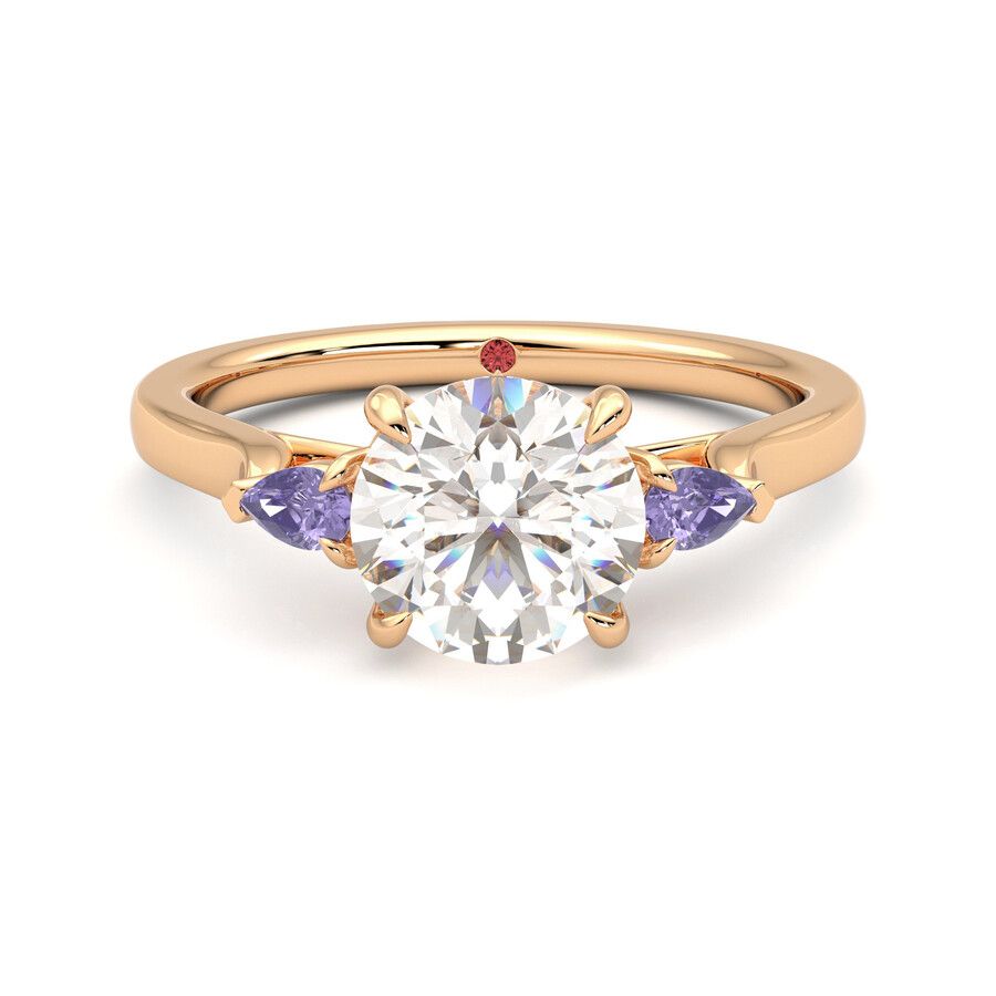 Taylor & Hart Faith Round Engagement Ring 2