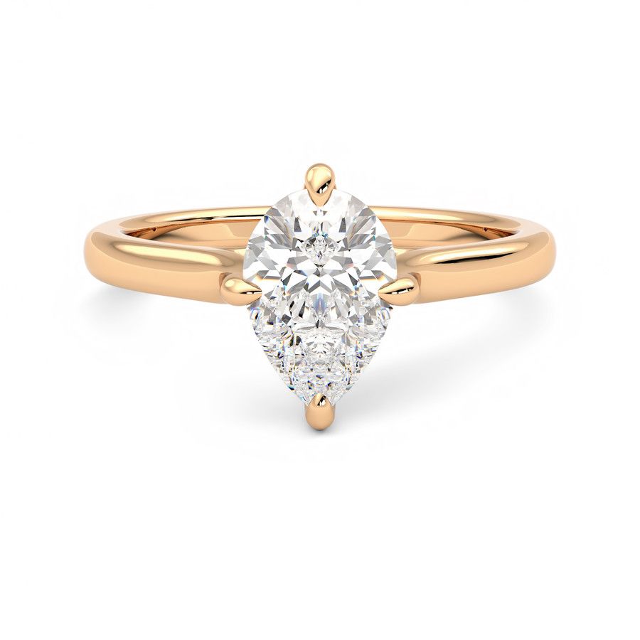 Taylor & Hart Joy Pear Engagement Ring 2