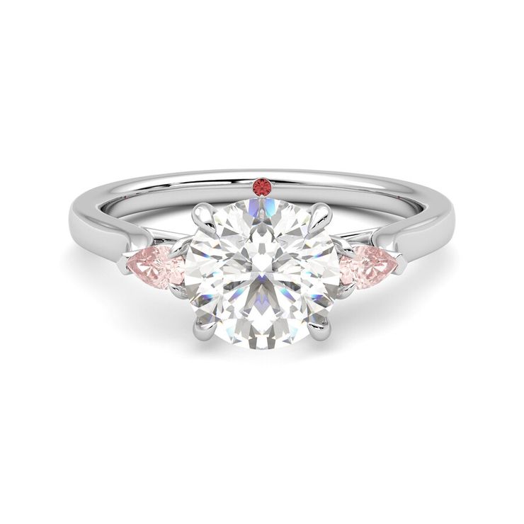 Taylor & Hart Faith Round Engagement Ring 0