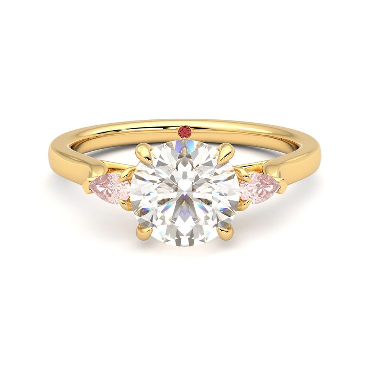 Taylor & Hart Faith Round Engagement Ring 0