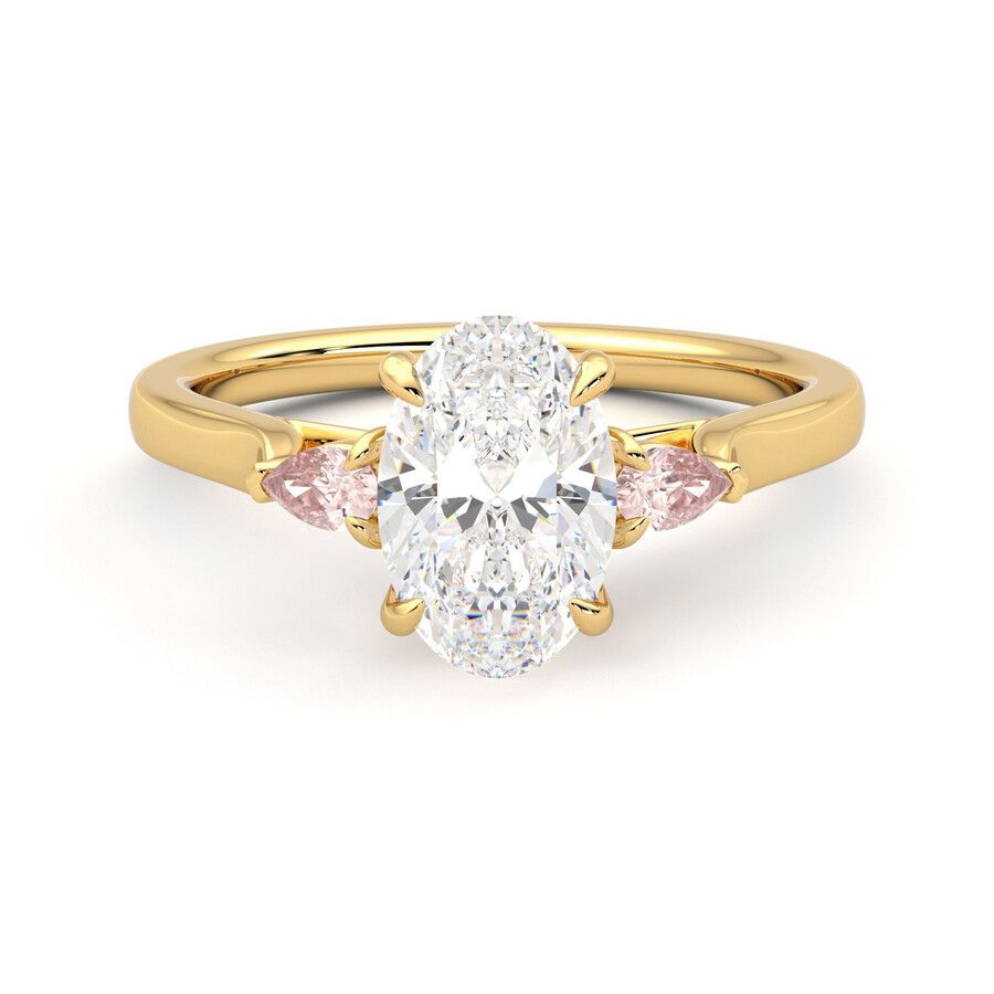 Taylor & Hart Faith Oval Engagement Ring 0