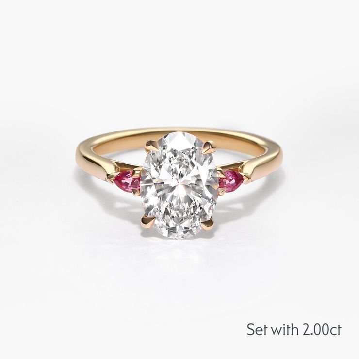 Taylor & Hart Faith Oval Engagement Ring 1