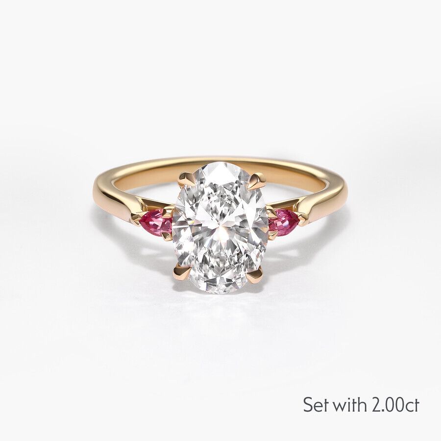 Taylor & Hart Faith Oval Engagement Ring 4