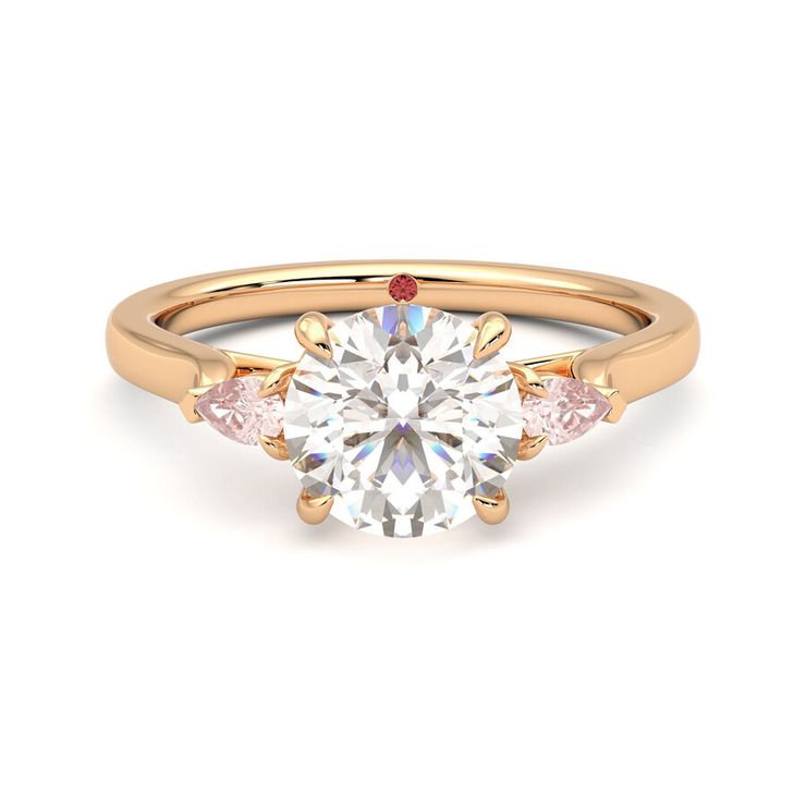 Taylor & Hart Faith Round Engagement Ring 0