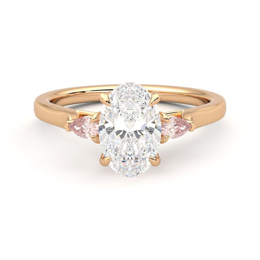 Taylor & Hart Faith Oval Engagement Ring 0