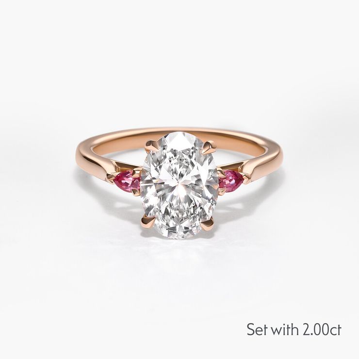Taylor & Hart Faith Oval Engagement Ring 1