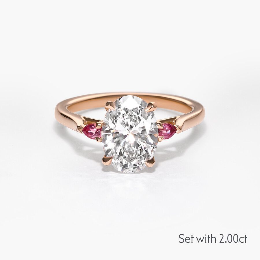 Taylor & Hart Faith Oval Engagement Ring 3