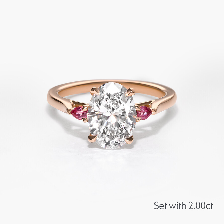 Taylor & Hart Faith Oval Engagement Ring 3