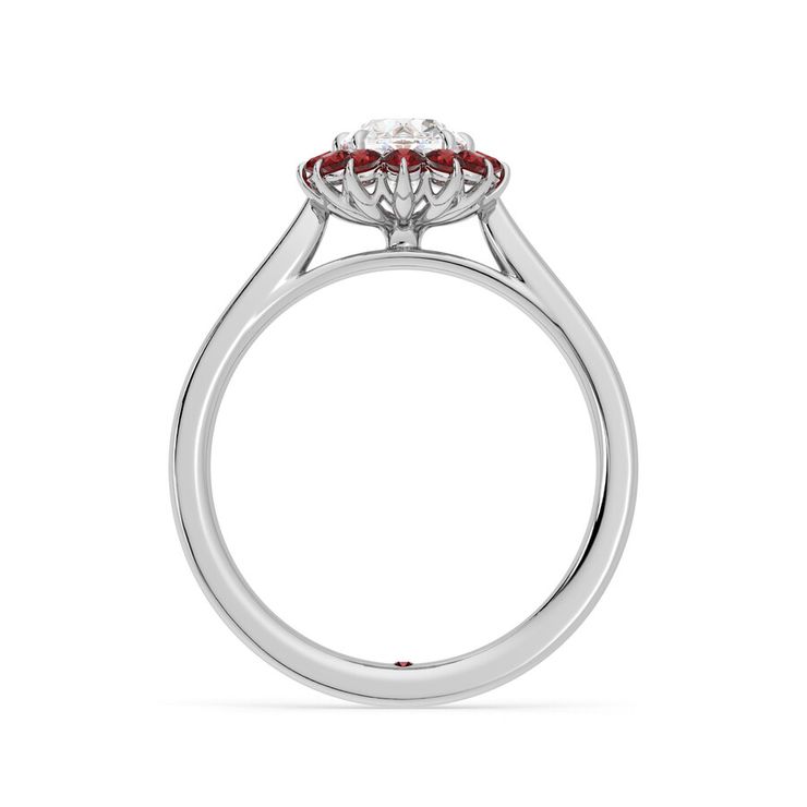 Taylor & Hart Lyra Oval Engagement Ring 1